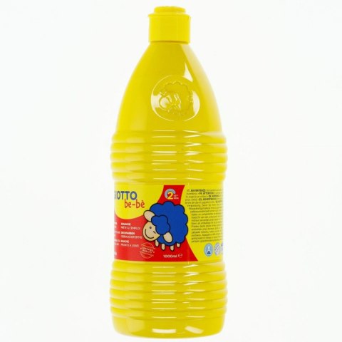 Farba tempera Giotto Be-Be kolor: żółty 1000ml 1 kolor. (467502) Giotto