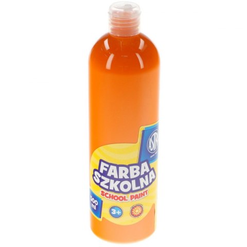 Farby plakatowe Astra kolor: pomarańczowy 500ml 1 kolor. (301112007) Astra