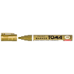 Marker olejowy Toma, złoty 2,5mm okrągła końcówka (TO-440 9 3) Toma