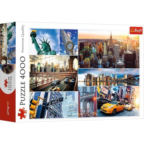 Puzzle Trefl nowy jork kolaż 4000 el. (45006) Trefl