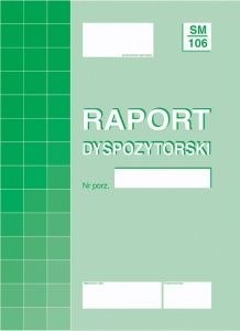 Druk offsetowy raport dyspozytorski SM/106 A4 40k. Michalczyk i Prokop (804-1) Michalczyk i Prokop