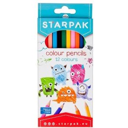 Kredki ołówkowe Starpak 12 kol. (438366) Starpak
