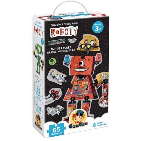 Puzzle Czuczu Roboty 65 el. (491293) Czuczu