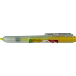 Zakreślacz M&G Fluo-Click automatyczny, żółty 1,0-4,0mm (AHM27371) M&G
