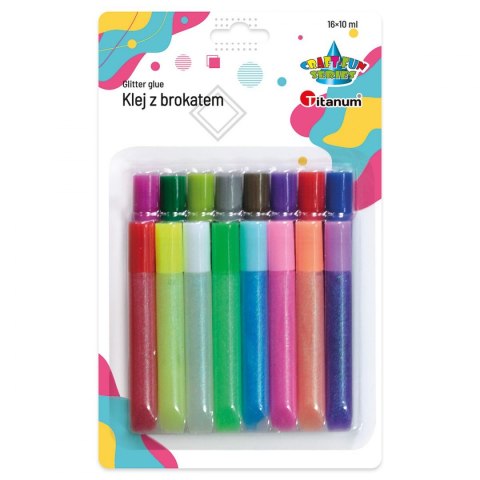 Klej w płynie Titanum Craft-Fun Series z brokatem 10ml (1016B) Titanum