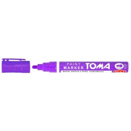 Marker olejowy Toma, fioletowy 2,5mm okrągła końcówka (TO-440 9 2) Toma