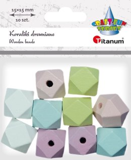 Ozdoba drewniana Titanum Craft-Fun Series koraliki (22TH401-2) Titanum