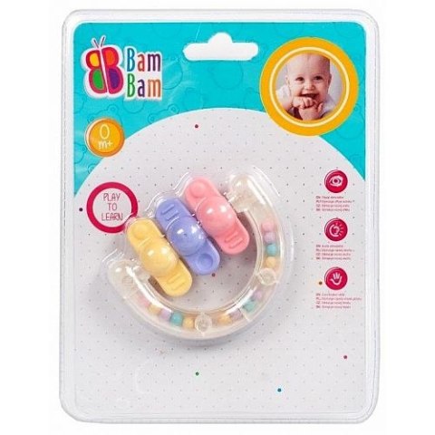 Grzechotka Bam Bam znaczki (414251) Bam Bam