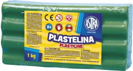 Plastelina Astra 1 kol. zielona 1000g Astra