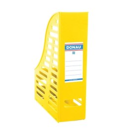 Pojemnik na dokumenty pionowy A4 żółty polipropylen PP Donau (7464001PL-11) Donau