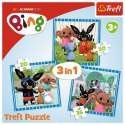 Puzzle Trefl 3w1 3w1 el. (34851) Trefl