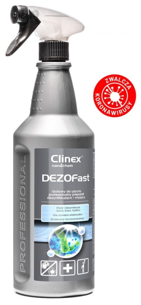 Środki czystości Clinex Dezofast 1000ml (CL77014) Clinex