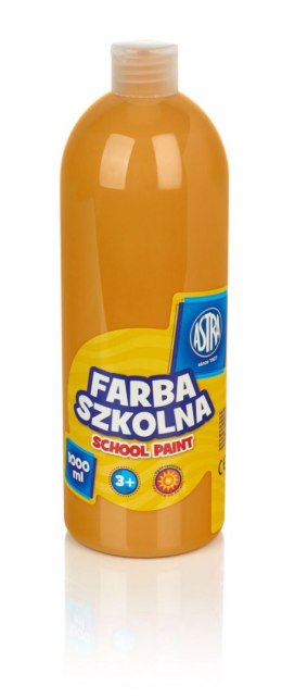 Farby plakatowe Astra szkolne kolor: brązowy jasny 1000ml 1 kolor. Astra