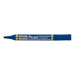 Marker permanentny Pentel N860, niebieski 1,5mm ścięta końcówka Pentel
