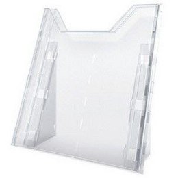 Pojemnik na dokumenty pionowy A4 transparentna plastik Durable (857819) Durable