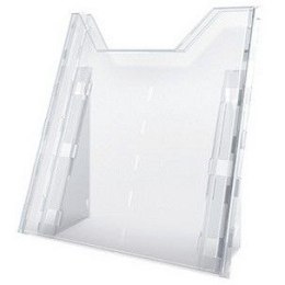 Pojemnik na dokumenty pionowy Durable A4 transparentna plastik (857819) Durable