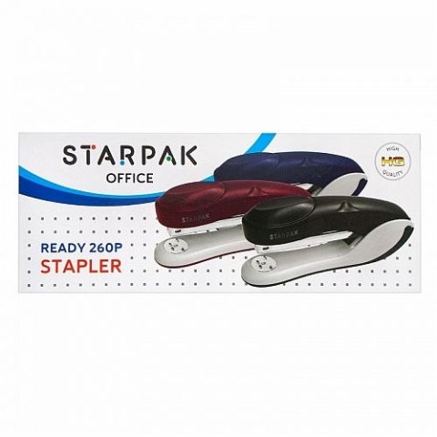 Zszywacz Starpak Office bordowy 16k (439796) Starpak