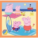 Puzzle Trefl Pomysłowa Świnka Peppa 3w1 el. (34852) Trefl