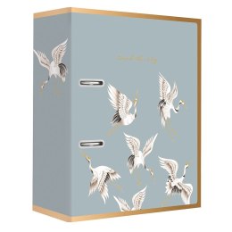 Segregator A4 75 2R Dź SATIN GOLD BIRDS Interdruk