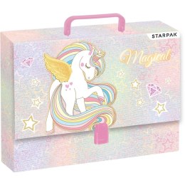 Teczka kartonowa na klips Unicorn A4 mix Starpak (493168) Starpak