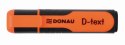 Zakreślacz Donau D-Text, pomarańczowy 1,0-5,0mm (7358001PL-12) Donau