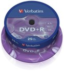 Płyta dvd Verbatim DVD+R 4,7GB x16 Verbatim