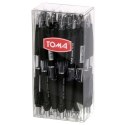 Długopis standardowy Toma czarny 1,0mm (TO-038 3 2) Toma
