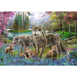 Puzzle Trefl Wilcza rodzina 1000 el. (10558) Trefl