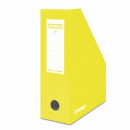 Pojemnik na dokumenty pionowy A4 żółty karton Donau (7648101-11FSC) Donau