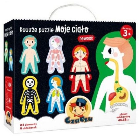 Puzzle Czuczu Moje ciało 84 el. (6285737) Czuczu