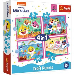 Puzzle Trefl 4w1 el. (34378) Trefl