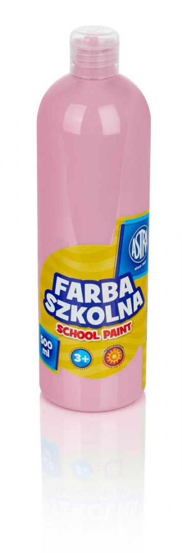 Farby plakatowe Astra kolor: różowy 500ml 1 kolor. Astra