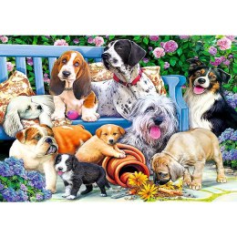 Puzzle Trefl Psy w ogrodzie 1000 el. (10556) Trefl