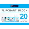 Blok do tablic flipchart Interdruk A1 20k. 80g krata [mm:] 1000x640 (FLI20#) Interdruk