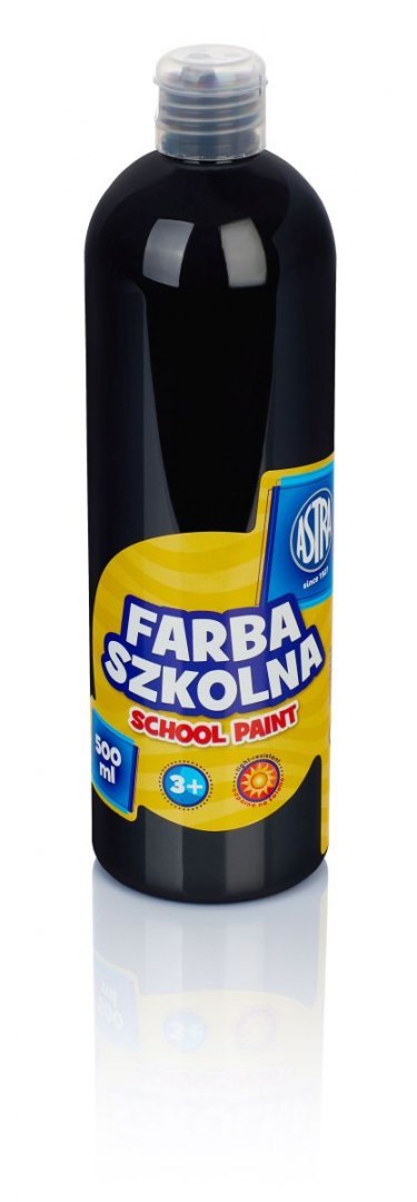 Farby plakatowe Astra kolor: czarny 500ml 1 kolor. Astra