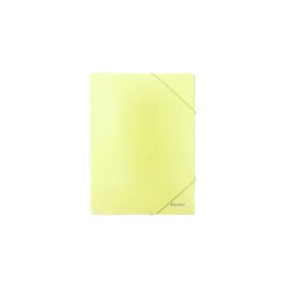 Teczka plastikowa na gumkę A4 żółty Biurfol (TGP-A4-03) Biurfol
