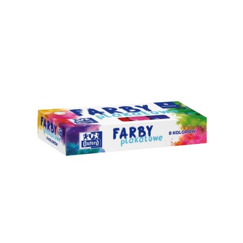 Farby plakatowe Oxford kolor: mix 8 kolor. (400167102) Oxford