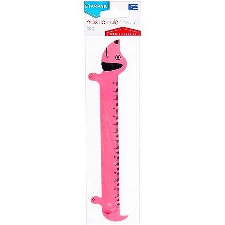 Linijka plastik Starpak 15cm (447745) Starpak