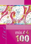 Papier kolorowy Kreska fluo A4 mix 80g Kreska