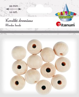 Ozdoba drewniana Titanum Craft-Fun Series koraliki (390601) Titanum