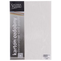 Papier ozdobny (wizytówkowy) batyst perłowa biel A4 biały 220g Galeria Papieru (204203) Galeria Papieru