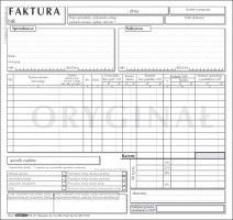 Druk samokopiujący Stolgraf faktura 2/3 A4 (1+1) uniwersalna 2/3 A4 100k. (F19) Stolgraf