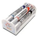 Marker suchościeralny Pentel, mix 1,1-2,2mm okrągła końcówka (MWL5S4) Pentel