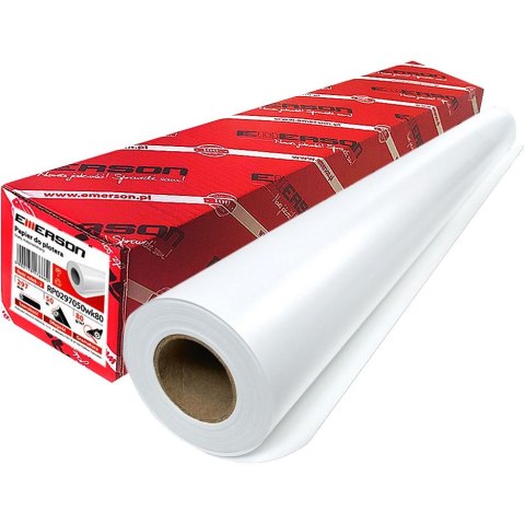 Papier do plotera Emerson biały 80g 610mm 0,5m (rp0610050wk80) Emerson