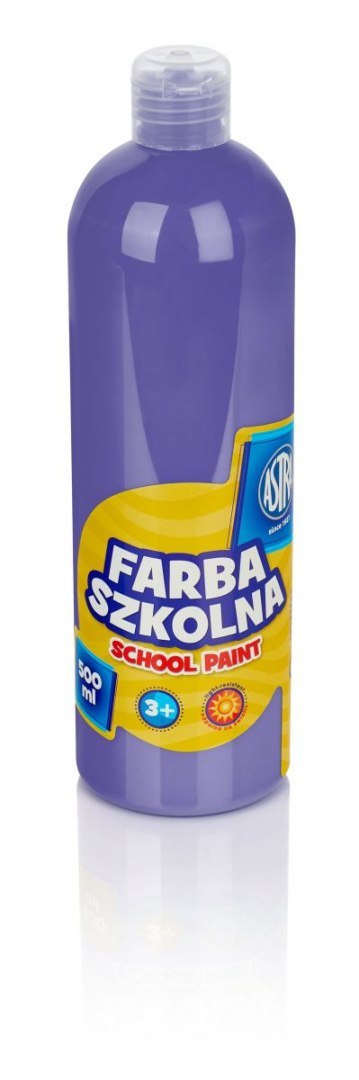 Farby plakatowe Astra kolor: fioletowy 500ml 1 kolor. Astra