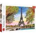 Puzzle Trefl romantyczny paryż 500 el. (37330) Trefl