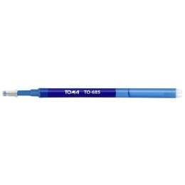 Wkład do długopisu Toma wymazywalny, niebieski 0,7mm Toma