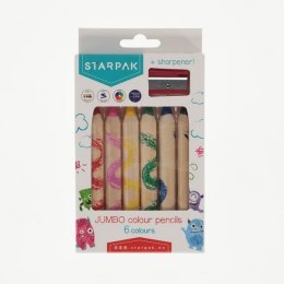 Kredki ołówkowe Starpak 6 kol. (472396) Starpak
