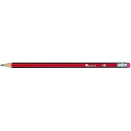 Ołówek Titanum drewniany z gumką 4B Titanum