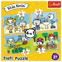 Puzzle Trefl Dzień Kici Koci 4w1 el. (34372) Trefl